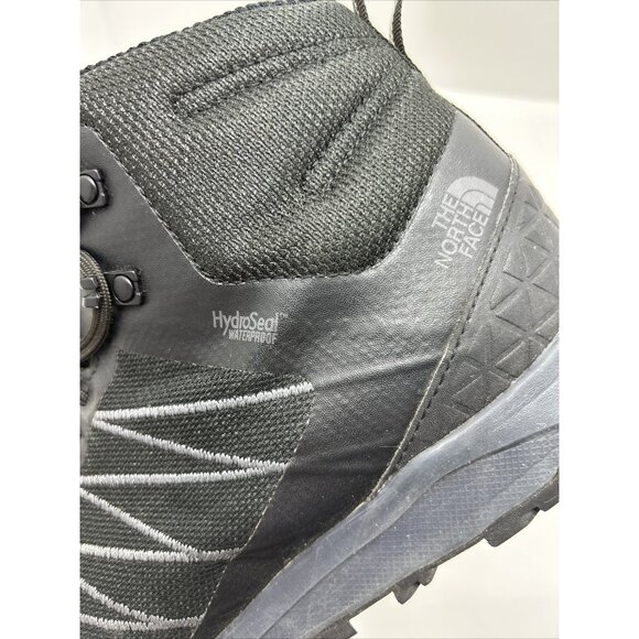 THE NORTH FACE MENS WATERPROOF HIKING BOOTS BLACK HYDROSEAL US 11 UK 10 - Picture 6 of 8